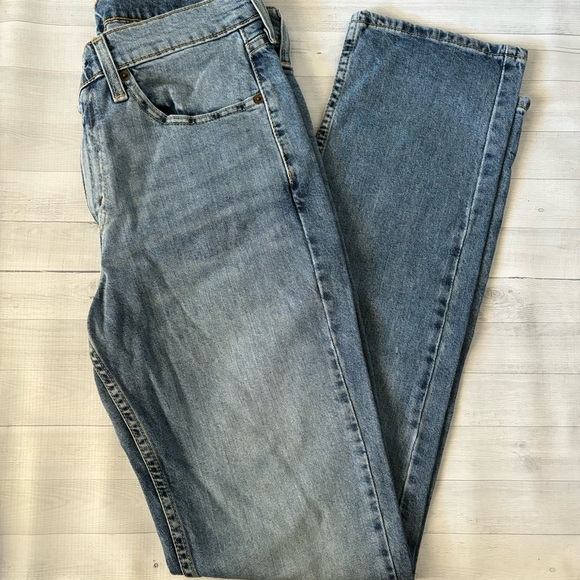 Levi's 514 Men's Blue Jeans 32x34 - Picture 2 of 5